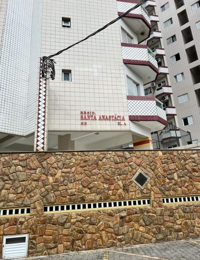 Apto A 50M Da Praia, Com Ar Condicionado, Wifi , Portaria 24H Praia Grande  Bagian luar foto