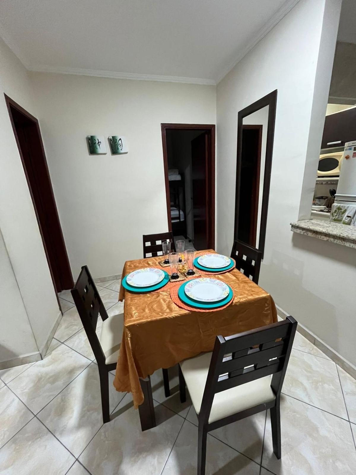 Apto A 50M Da Praia, Com Ar Condicionado, Wifi , Portaria 24H Praia Grande  Bagian luar foto